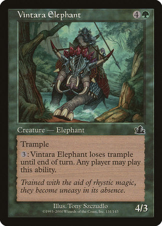 Vintara Elephant [Prophecy] | Exor Games Summserside