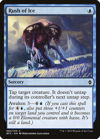Rush of Ice [Battle for Zendikar] | Exor Games Summserside