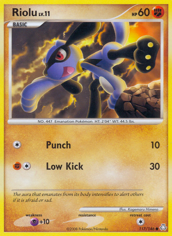 Riolu (117/146) [Diamond & Pearl: Legends Awakened] | Exor Games Summserside