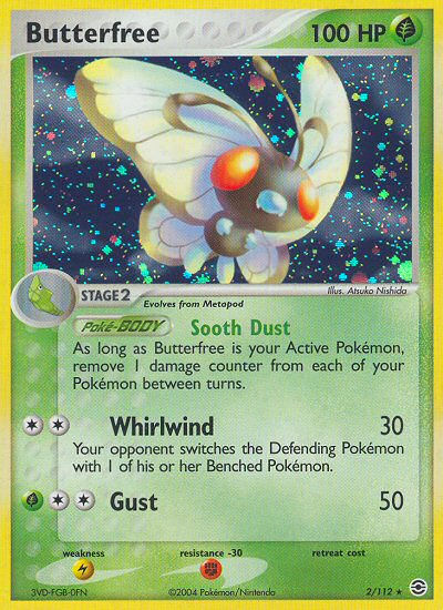 Butterfree (2/112) [EX: FireRed & LeafGreen] | Exor Games Summserside