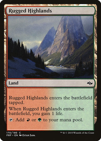 Rugged Highlands [Fate Reforged] | Exor Games Summserside