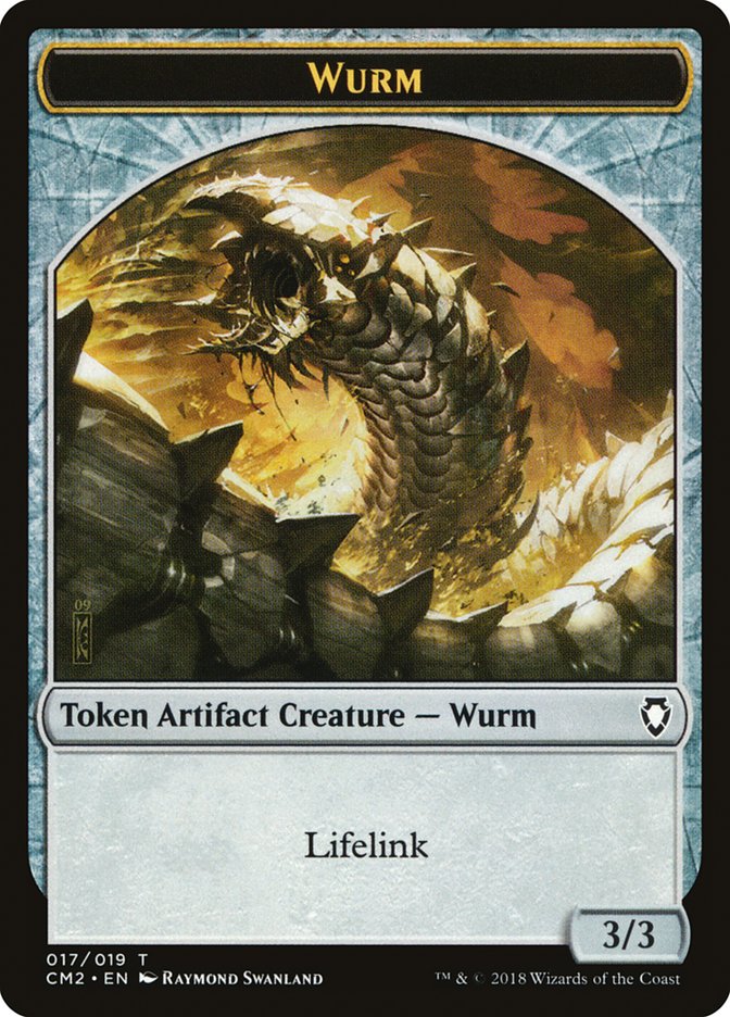 Wurm (Lifelink) [Commander Anthology Volume II Tokens] | Exor Games Summserside