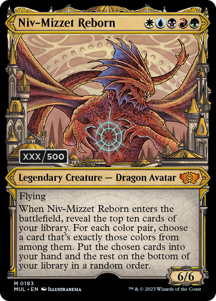 Niv-Mizzet Reborn (Serialized) [Multiverse Legends] | Exor Games Summserside