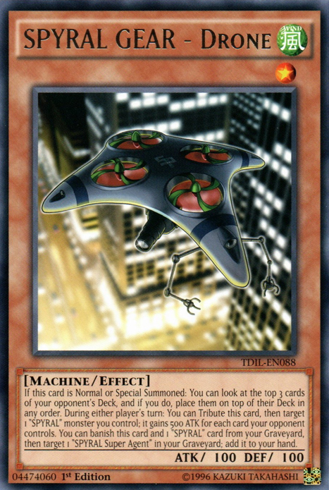 SPYRAL GEAR - Drone [TDIL-EN088] Rare | Exor Games Summserside