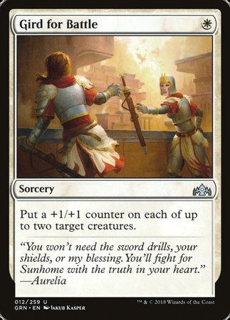 Gird for Battle [Guilds of Ravnica] | Exor Games Summserside