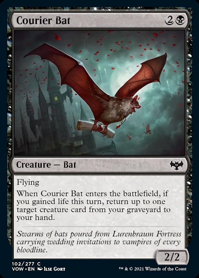 Courier Bat [Innistrad: Crimson Vow] | Exor Games Summserside