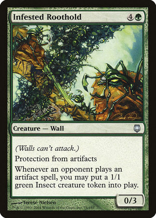 Infested Roothold [Darksteel] | Exor Games Summserside
