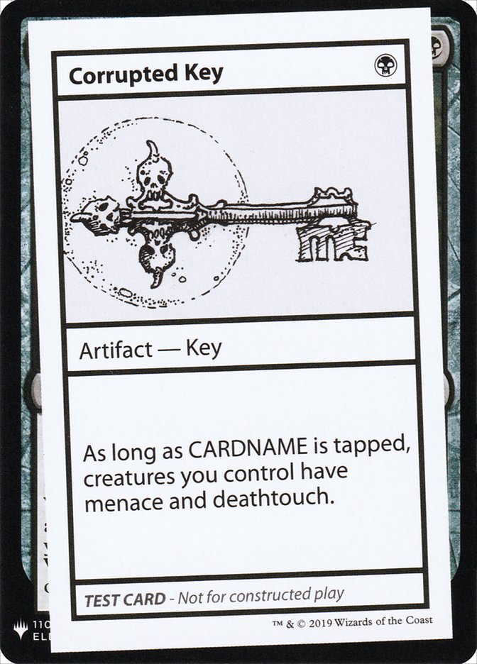 Corrupted Key [Mystery Booster Playtest Cards] | Exor Games Summserside