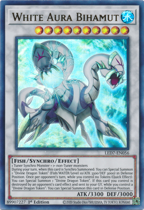 White Aura Bihamut [LED7-EN056] Ultra Rare | Exor Games Summserside