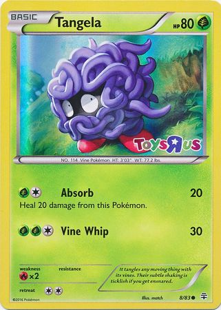 Tangela (8/83) (Toys R Us Promo) [XY: Generations] | Exor Games Summserside