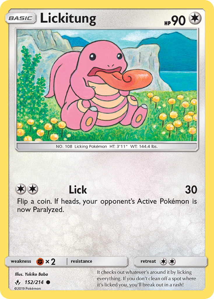 Lickitung (152/214) [Sun & Moon: Unbroken Bonds] | Exor Games Summserside