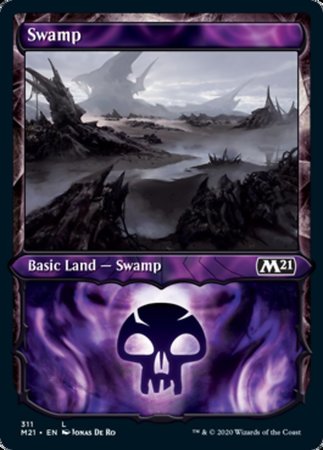 Swamp (Showcase) [Core Set 2021] | Exor Games Summserside