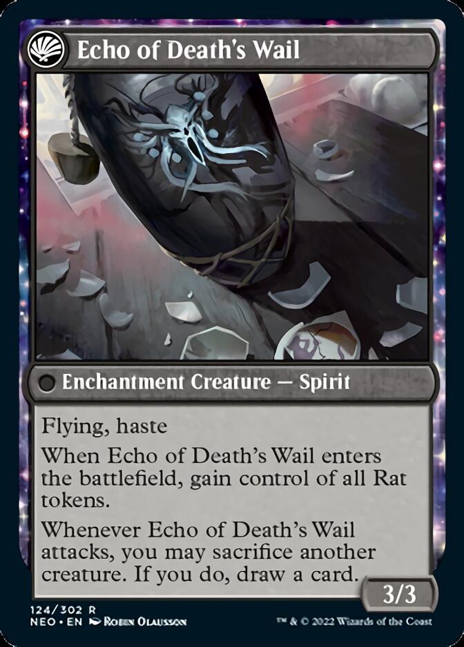 Tribute to Horobi // Echo of Death's Wail [Kamigawa: Neon Dynasty] | Exor Games Summserside
