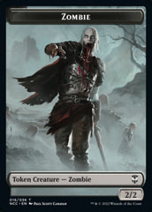 Zombie // Goat Double-sided Token [Streets of New Capenna Commander Tokens] | Exor Games Summserside