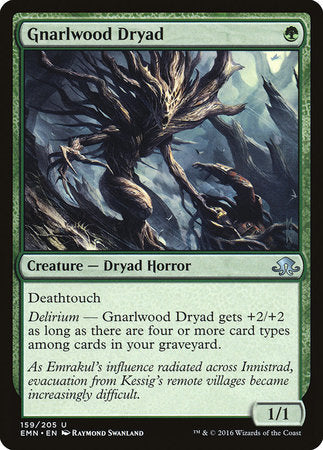 Gnarlwood Dryad [Eldritch Moon] | Exor Games Summserside