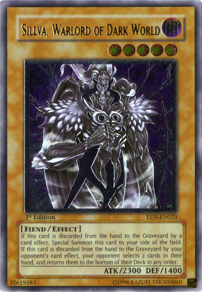 Sillva, Warlord of Dark World [EEN-EN023] Ultimate Rare | Exor Games Summserside