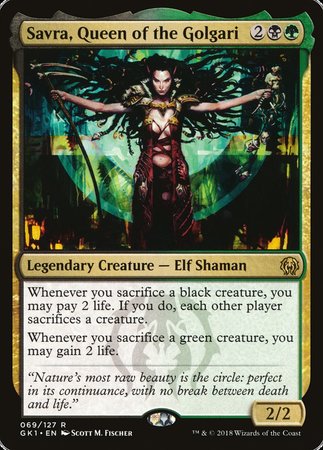 Savra, Queen of the Golgari [GRN Guild Kit] | Exor Games Summserside