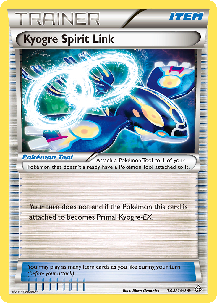 Kyogre Spirit Link (132/160) [XY: Primal Clash] | Exor Games Summserside