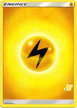 Lightning Energy (Pikachu Stamp #4) [Battle Academy 2020] | Exor Games Summserside