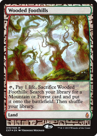 Wooded Foothills [Zendikar Expeditions] | Exor Games Summserside