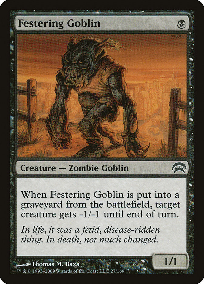 Festering Goblin [Planechase] | Exor Games Summserside