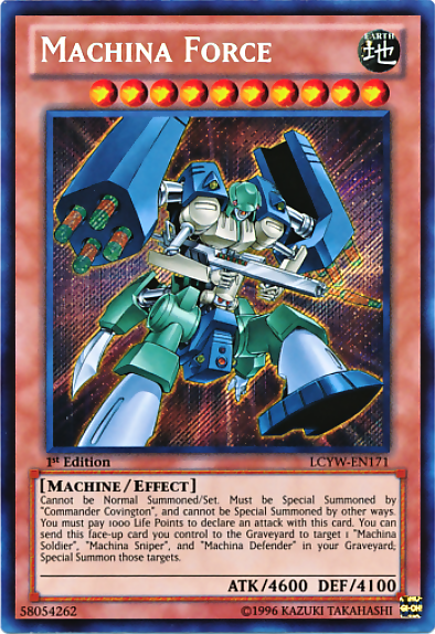 Machina Force [LCYW-EN171] Secret Rare | Exor Games Summserside