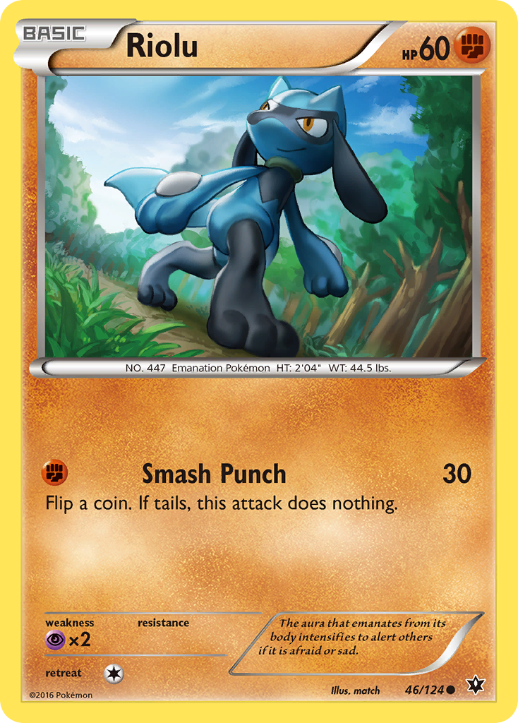 Riolu (46/124) [XY: Fates Collide] | Exor Games Summserside