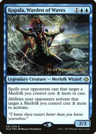 Kopala, Warden of Waves [Ixalan Promos] | Exor Games Summserside