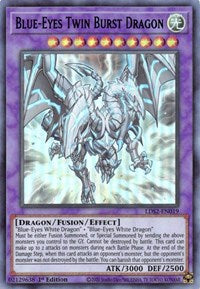 Blue-Eyes Twin Burst Dragon (Blue) [LDS2-EN019] Ultra Rare | Exor Games Summserside