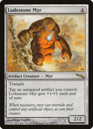 Lodestone Myr [Mirrodin] | Exor Games Summserside