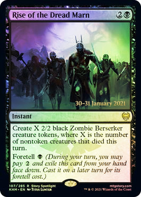 Rise of the Dread Marn  [Kaldheim Prerelease Promos] | Exor Games Summserside