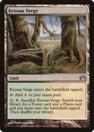 Krosan Verge [Planechase 2012] | Exor Games Summserside