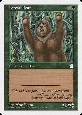 Forest Bear [Portal Three Kingdoms] | Exor Games Summserside