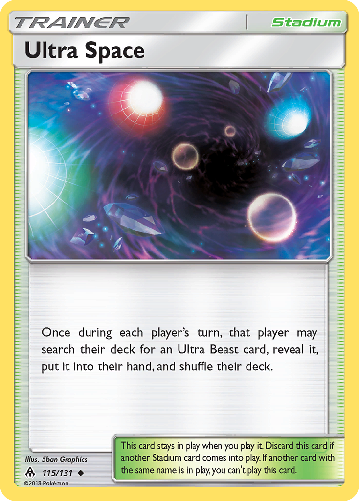 Ultra Space (115/131) [Sun & Moon: Forbidden Light] | Exor Games Summserside