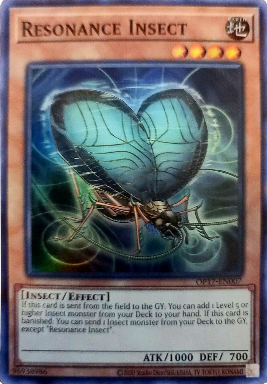 Resonance Insect [OP17-EN007] Super Rare | Exor Games Summserside