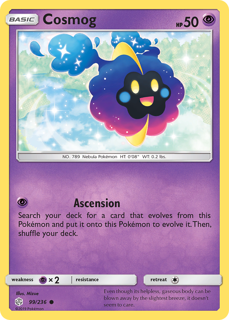 Cosmog (99/236) [Sun & Moon: Cosmic Eclipse] | Exor Games Summserside