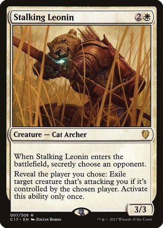 Stalking Leonin [Commander 2017] | Exor Games Summserside