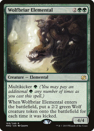 Wolfbriar Elemental [Modern Masters 2015] | Exor Games Summserside