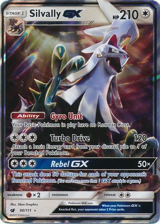 Silvally GX (90/111) (Jumbo Card) [Sun & Moon: Crimson Invasion] | Exor Games Summserside