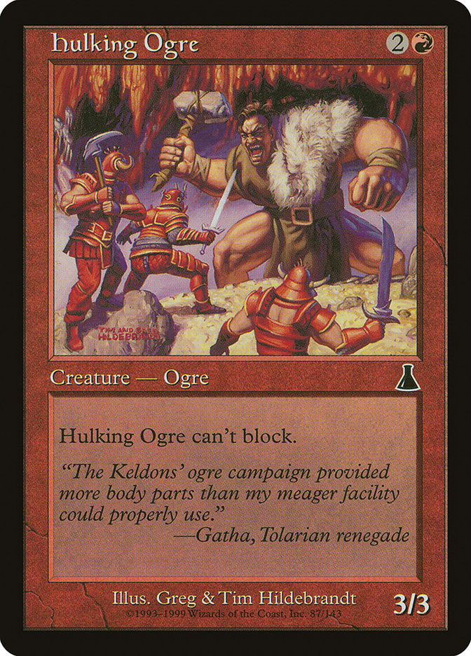 Hulking Ogre [Urza's Destiny] | Exor Games Summserside