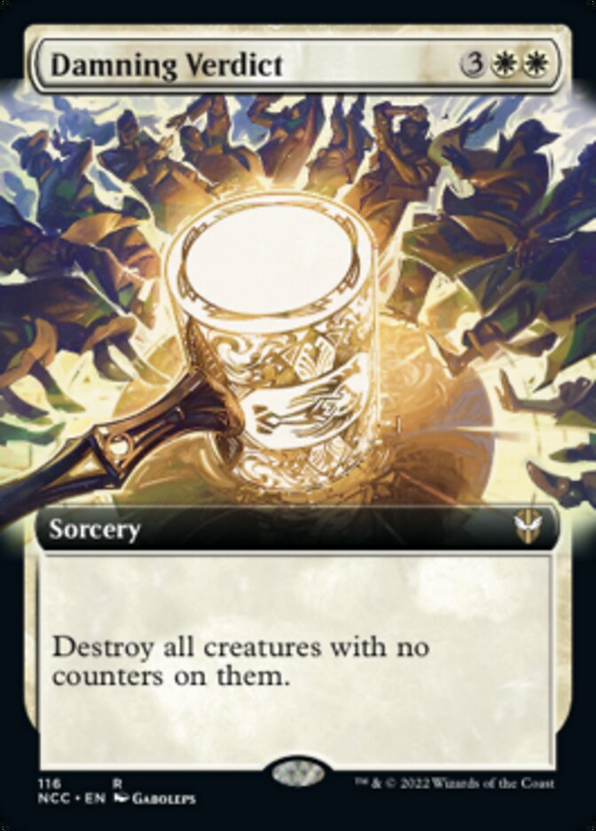 Damning Verdict (Extended Art) [Streets of New Capenna Commander] | Exor Games Summserside