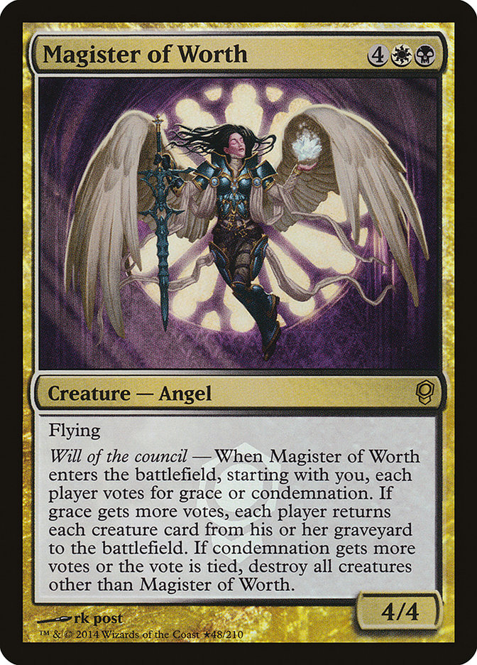 Magister of Worth (Launch) [Conspiracy Promos] | Exor Games Summserside