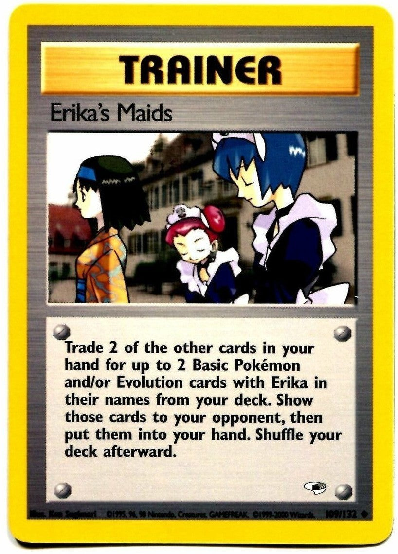 Erika's Maids (109/132) [Gym Heroes Unlimited] | Exor Games Summserside