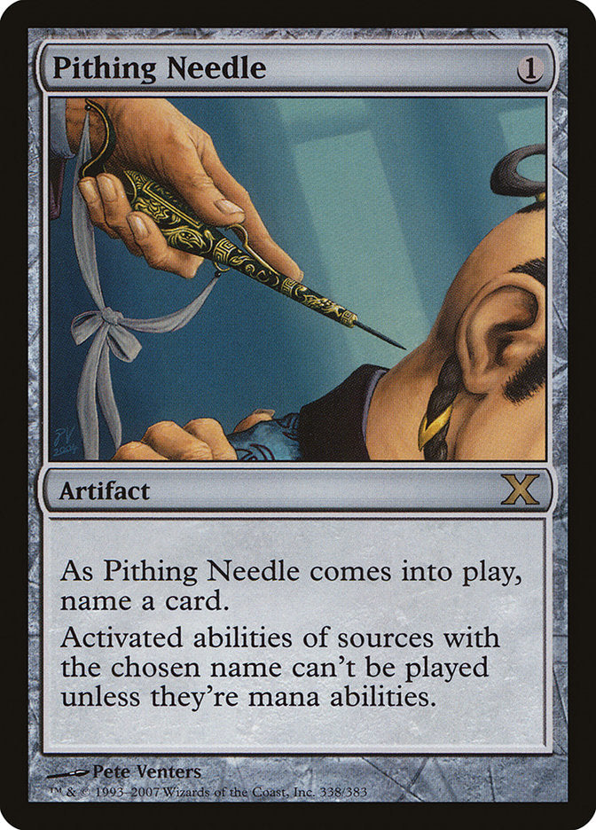 Pithing Needle [Tenth Edition] | Exor Games Summserside