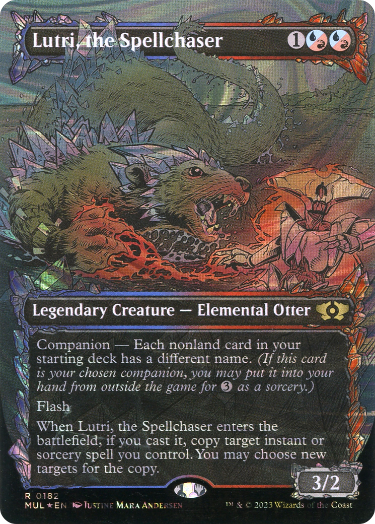 Lutri, the Spellchaser (Halo Foil) [Multiverse Legends] | Exor Games Summserside