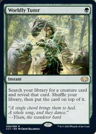 Worldly Tutor [Commander Collection: Green] | Exor Games Summserside