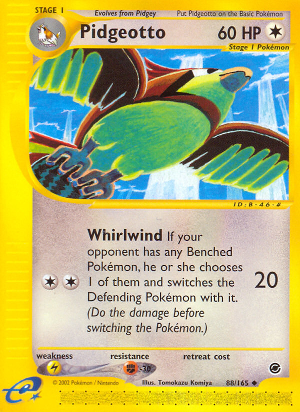 Pidgeotto (88/165) [Expedition: Base Set] | Exor Games Summserside