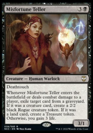 Misfortune Teller (Promo Pack) [Streets of New Capenna Commander Promos] | Exor Games Summserside