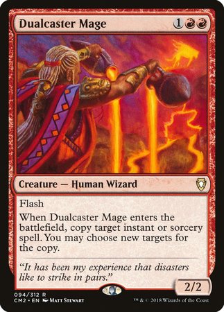 Dualcaster Mage [Commander Anthology Volume II] | Exor Games Summserside