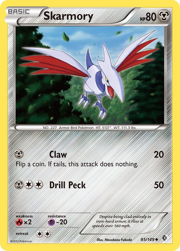 Skarmory (95/149) [Black & White: Boundaries Crossed] | Exor Games Summserside